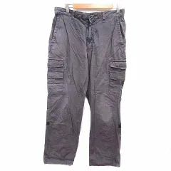 エディーバウアー EDDIE BAUER カーゴパンツ 33×30 M 紫 パープル /YK