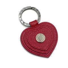 BVLGARI ブルガリ ハートモチーフ キーホルダー キーリング キー
