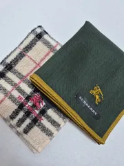 【新品】BURBERRY メンズハンカチ & タオルハンカチ セット