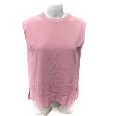 ロペピクニック ROPE Picnic ニット カットソー ノースリーブ 38 M ピンク /YI