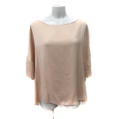 ガリャルダガランテ GALLARDAGALANTE ブラウス プルオーバー 半袖 F ベージュ /YI