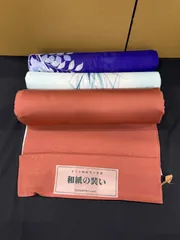 着物生地　反物　ハンドメイド　古布+反物 夏物 ポリエステル 附下2602018