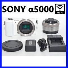 SONY｜ ソニー α5000 ダブルズームキット 一眼レフカメラ オマケ付き