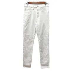 ルーニィ LOUNIE スキニーパンツ 裏起毛 38 M 白 ホワイト /MN