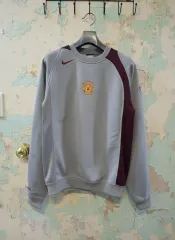 ナイキ 2004-05 シーズン MANCHESTER UNITED FC マンチェスター マンチェスター・ユナイテッドFC スウェット シャツ 95 グレー