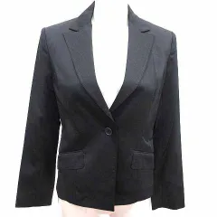 ロートレアモン LAUTREAMONT テーラードジャケット 総裏地 2 M 黒 ブラック /YK