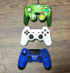 【ジャンク・まとめ売り】PS3コントローラ、PS4コントローラ、ゲームキューブ