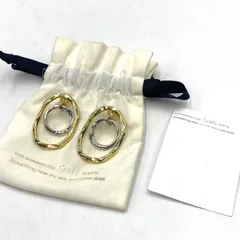 Sea’ds mara シーズマーラ　イヤリング　両耳　ゴールド　シルバー　コンビ　レディースのサムネイル