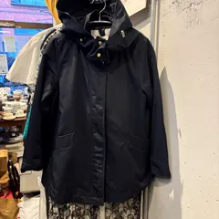 【東あずま店　併売品】　ナチュラルビューティーベーシック　Natural beauty basic　ライナー欠品　ブルー 青 藍色 ネイビー 紺色　BLUE　NAVY　Sサイズ 36 7号 　お呼ばれ　デート　オフィスカジュアル　食事会　可愛い　お出かけ　上品