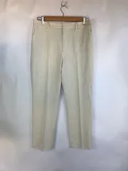 UNIQLO スマートアンクルパンツ レディース XL アイボリー 4141202601300002