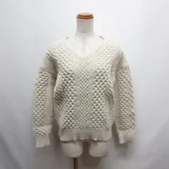 ロペピクニック ROPE Picnic Vネック ニット セーター 38 アイボリー タグ付き