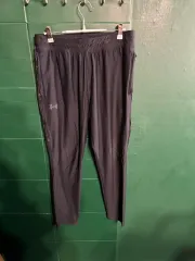 UNDER ARMOUR アンダーアーマー メンズ トレーナー ズボン ブラック Lサイズ 30インチ-34インチ