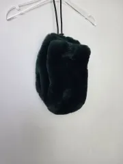 ファー巾着バッグ