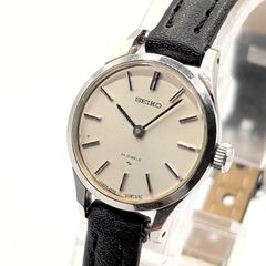稼働】1973年 SEIKO 自動巻き レディース デイト ベルト新品 21石 