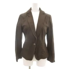 ボールジー BALLSEY トゥモローランド 美品 ジャケット 38 茶 ブラウン テーラードカラー 長袖 520020 /SJ ■GY58