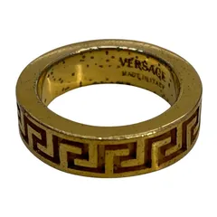 ヴェルサーチェ VERSACE グリーク 11号 イタリア製 メンズジュエリー・アクセサリー 指輪・リング ゴールド 201goods-865のサムネイル