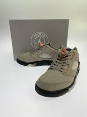 【中古品】NIKE ナイキ × PARIS SAINT-GERMAIN パリ サンジェルマン 別注 コラボ AIR JORDAN 5 RETRO LOW DX6325-204 エア ジョーダン 5 レトロ ロー 靴【160-260201-SH-12-min】