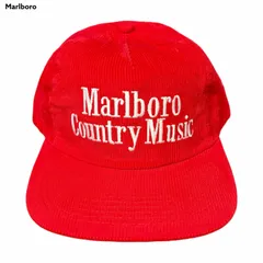 Marlboro Country Music Logo Embroidery Corduroy Cap Trucker Cap マールボロ マルボロ カントリーミュージック コーデュロイキャップ トラッカーキャップ 刺繍ロゴ