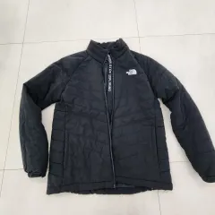 ザノースフェイス ブラック 軽量 ダウン ジャケット キッズ