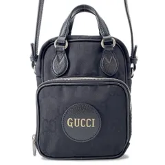 グッチ ショルダーバッグ オフ ザ グリッド GGナイロン 625850 GUCCI 2wayハンドバッグ 黒 ブラック