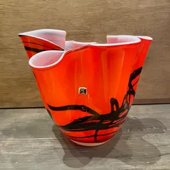 花瓶　フラワーベース　ミッドセンチュリー　レトロ　昭和　ヴィンテージ