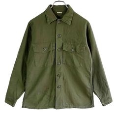 希少サイズ】70s US.Army OG107Shirt 3rd 16½X32 - メルカリ