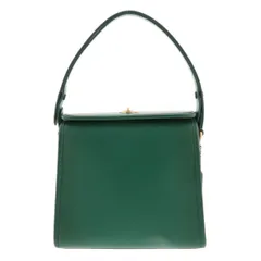 COACH コーチ ワンショルダーバッグ ハンドバッグ スムースレザー グリーン  レディース【中古】