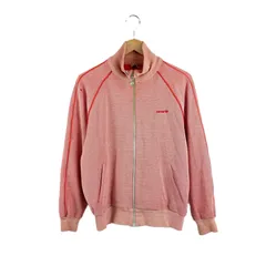 西ドイツ製　デサント製　70's-80's　ビンテージモデル　ADIDAS　アディダス　ATS-170　トラックジャケット　ジャージ　Lサイズ　レッド