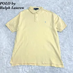 Polo By Ralph Lauren ポロシャツ イエロー XL