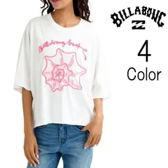 ビラボン Billabong レディース CORD SHELL WIDE LOOSE CROPPED TEE ルーズ 半袖 Ｔシャツ bg013210【クリックポスト】