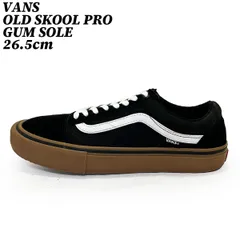 【クーポン】スニーカー シューズ  バンズ オールドスクール プロ ガムソール ブラック 26.5cm VANS OLD SKOOL PRO GUM SOLE 正規品 中古 古着 ブランド 匿名配送