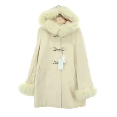 未使用 CECIL McBEE セシルマクビー 長袖 ファーコート M ベージュ レディース 古着