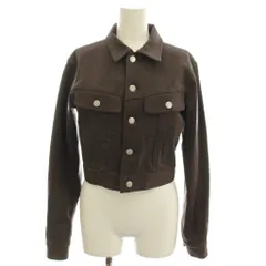 ラルフローレン RALPH LAUREN デニムジャケット Gジャン ジージャン 7 茶 ブラウン /☆G