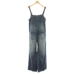 ジョンブル JOHNBULL デニムチューブサロペット オールインワン オーバーオール デニム S インディゴ 211-0164 /YT