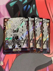 ドラゴンボールフュージョンワールド　孫悟飯少年期　sr 4枚　se02-008 マンガブースター02