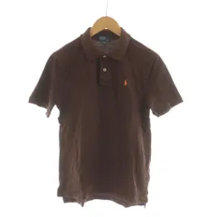 ポロ バイ ラルフローレン Polo by Ralph Lauren ポロシャツ 160/84 茶 ブラウン 半袖 /RR