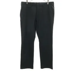 BURBERRY BLACK LABEL バーバリーブラックレーベル ロングパンツ 85 ブラック 三陽商会 メンズ 古着