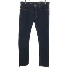 BURBERRY BLACK LABEL バーバリーブラックレーベル スリムデニムパンツ 82 インディゴ 三陽商会 ジーンズ メンズ 古着