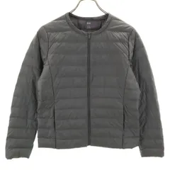 UNIQLO ユニクロ ウルトラライトダウンジャケット L グレー レディース 古着