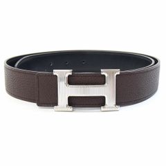 極美品・保護シール付】エルメス アルソー コンビ レディース Hベルト 