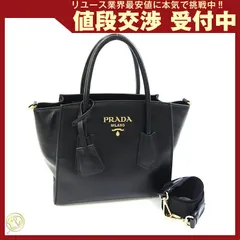  プラダ 2WAYハンドバッグ 1BG369 ブラック