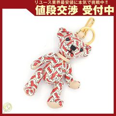 美品 グッチ シマ GG キーホルダー キーリング ボーン シェリーライン