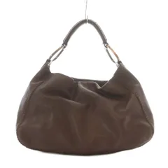 サザビー SAZABY ハンドバッグ トート ワンハンドル 茶色 ブラウン /RI ■OS