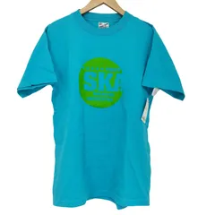 ユナイテッドスポーツ UNITED SPORTS 90-00s USA製 バンドロゴプリント クルーネック カットソー メンズ import：M 