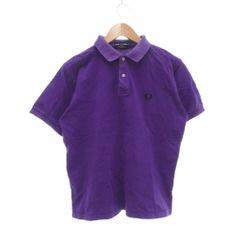 A BATHING APE ポロシャツ 紫 L 日本製 BAPE エイプ - メルカリ