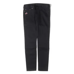 【美品】HYSTERIC GLAMOUR ヒステリックグラマー パンツ ブラック 黒 サイズ:32 | 野口強  HEART刺繍 デニムパンツ | 日本製 | ボトムス ジーンズ ジーパン | コラボ【メンズ】【中古】