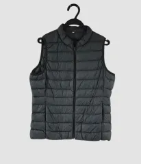 無印良品 無地 レディース ダウンベスト