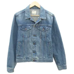 ギャップ GAP デニムジャケット Gジャケット ジージャン ミドル丈 S 青 ブルー /HO25 ■GY58