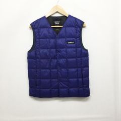 美品 GRAMICCI × TAION Inner Down Vest Blue - メルカリ