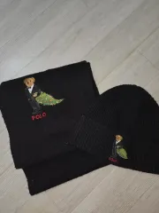 ポロベア ビーニー マフラー